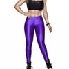 High Waist Glossy Push Up Leggings